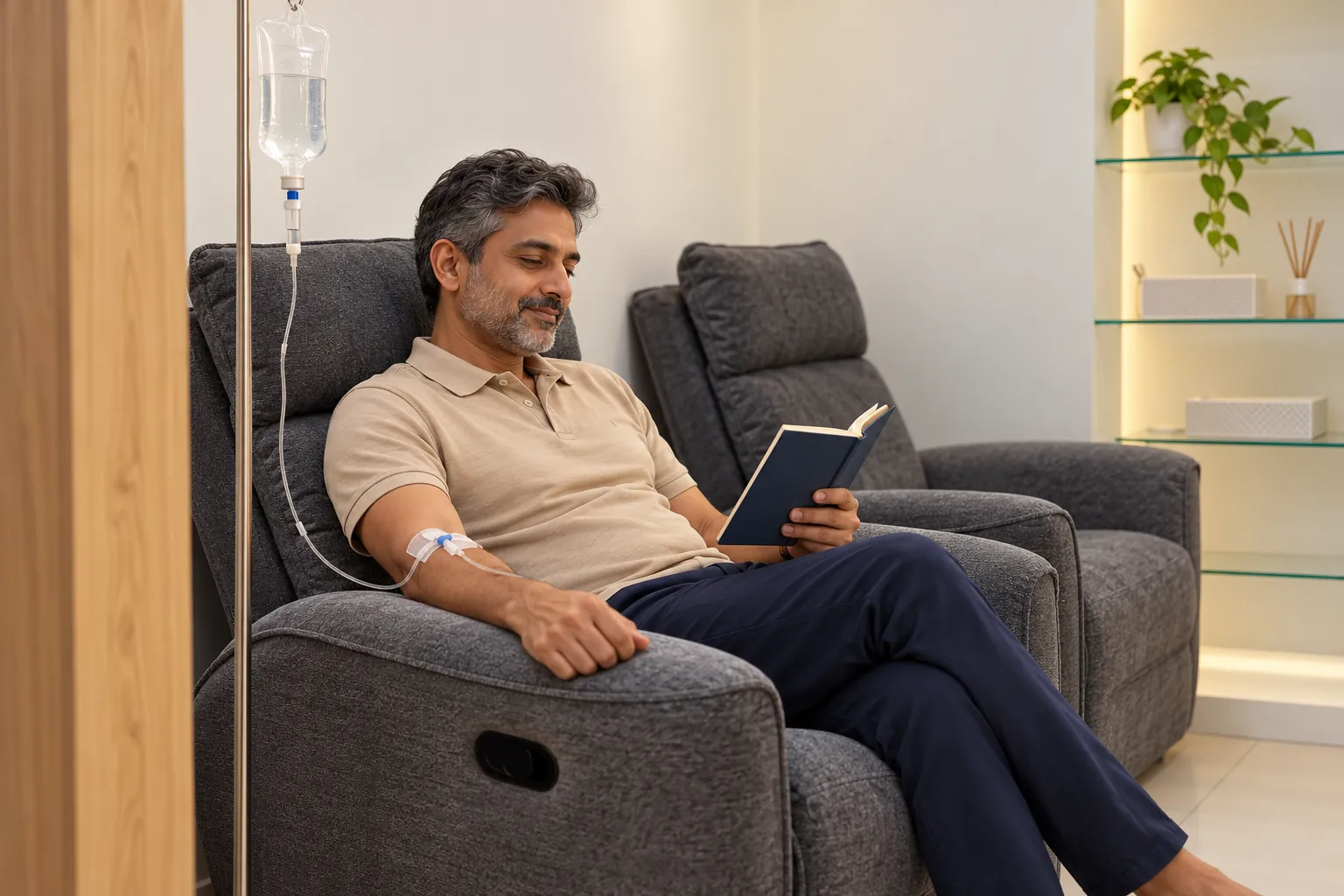 Calm & Restore IV treatment in Jaipur